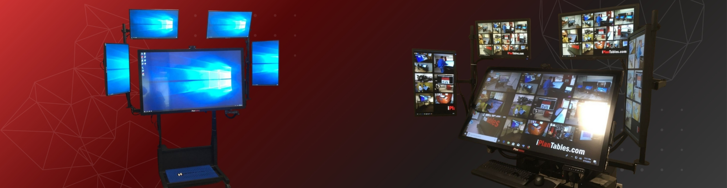 wide-format interactive display